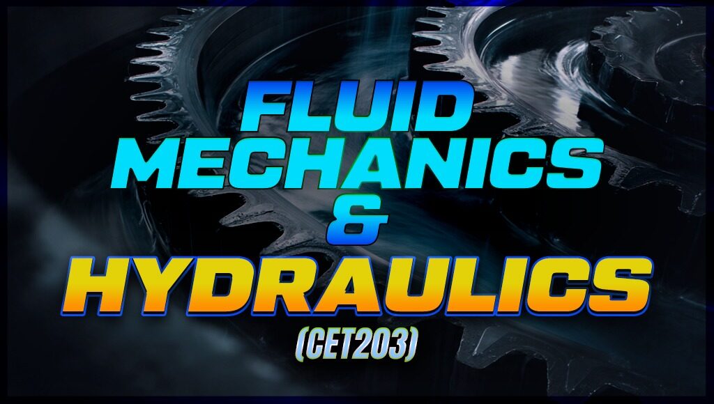 Fluid Mechanics KTU BTech S3 Civil Engineering 2024 Scheme subject list and credits
