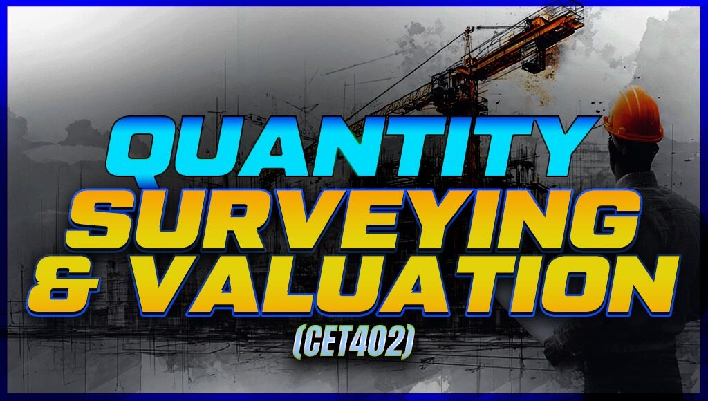 Quantity Surveying valuation Scheme KTU S8 Civil Engineering